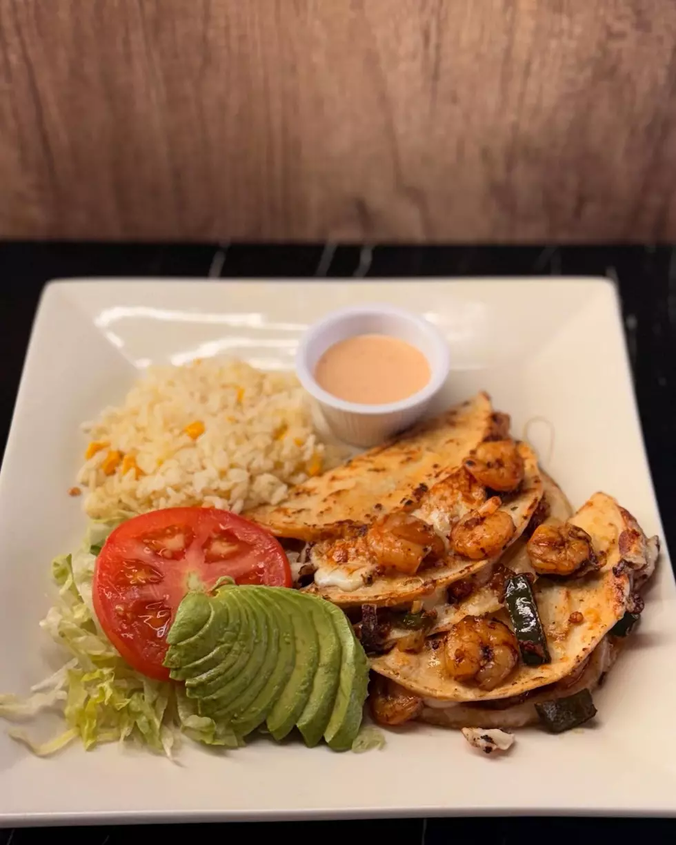 Tacos Gobernador at El Maestro Taquero Bar and Grill in Amarillo, Texas