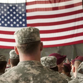 President Obama Speaks To Troops Returning Home From Iraq At Fort Bragg