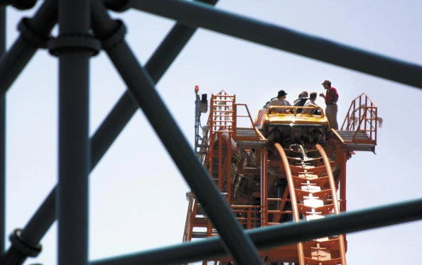 Six Flags Roller Coaster Shut Down
