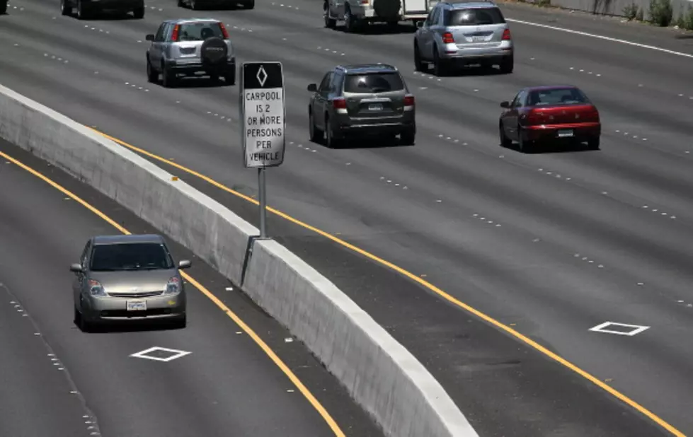 Plastic Panels Placed To Dampen Interstate Noise