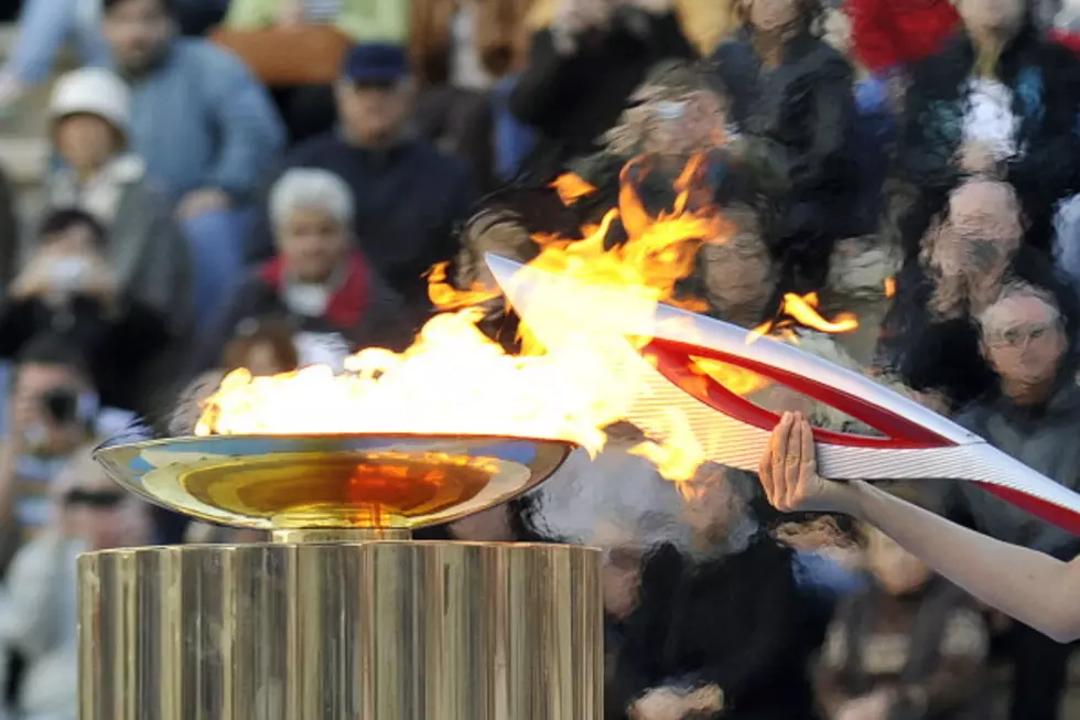 Olympic Flame Reaches North Pole