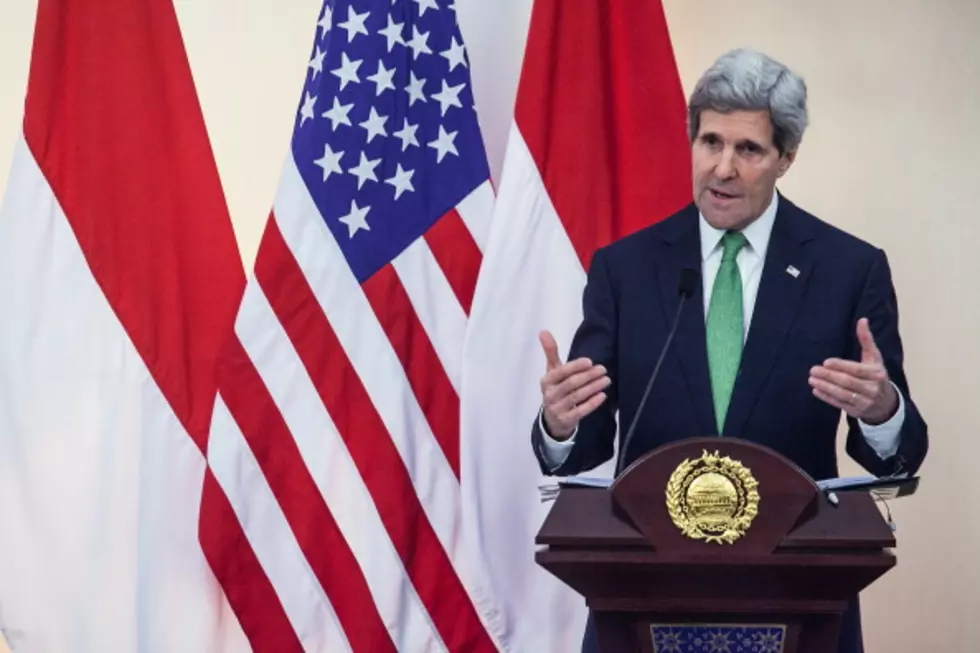 John Kerry In Paris, Talking Peace In The Mideast