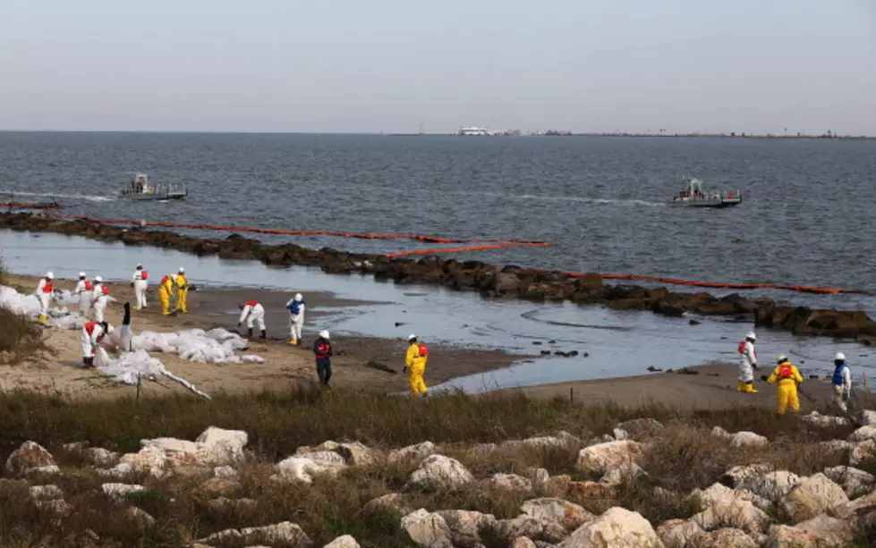 Texas Bay Oil Spill Cleanup Almost Complete
