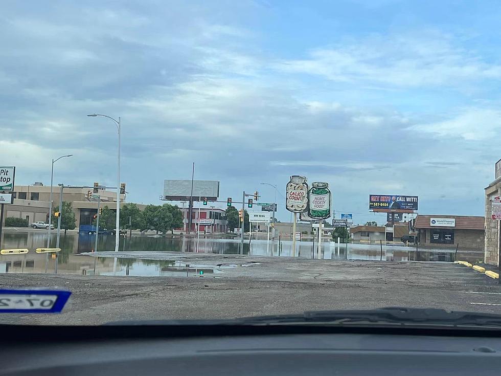 LOOK: Amarillo&#8217;s Paramount Street Turns into a Watery Wonderland