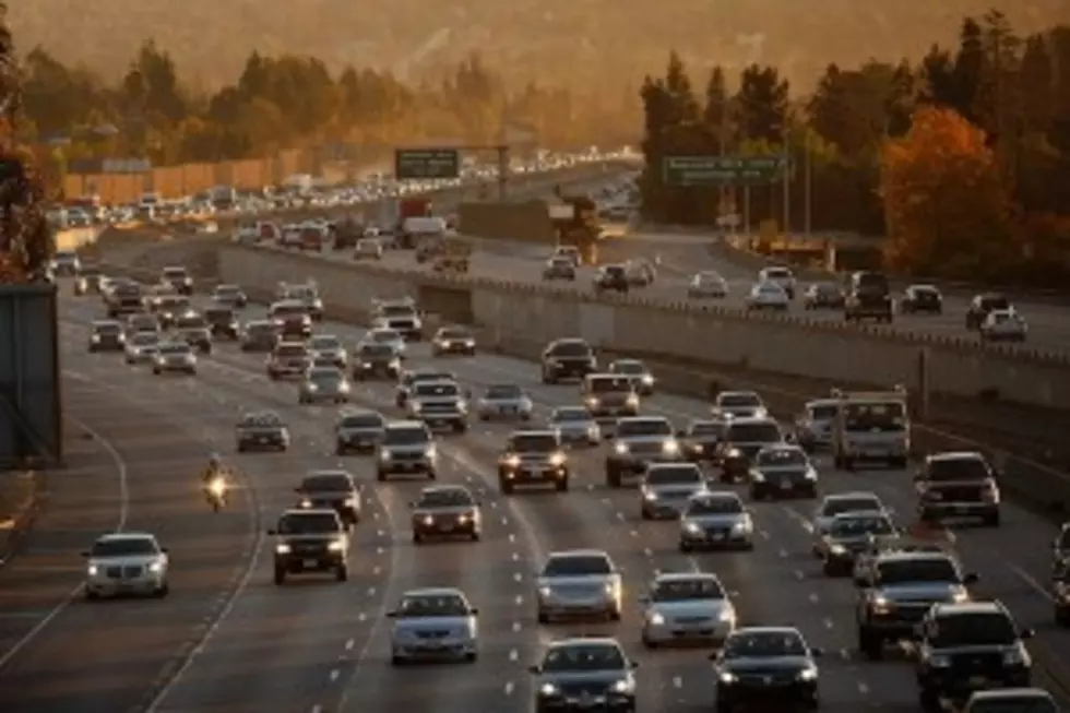 Streaker Takes Jog Along L.A. Freeway