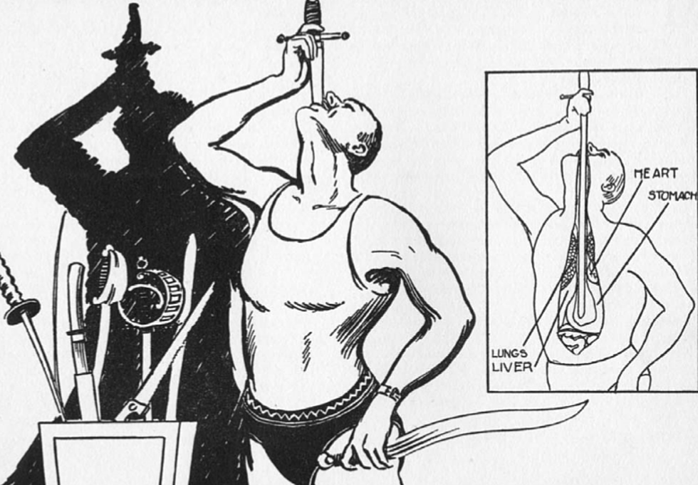 Happy World Sword Swallowing Day!
