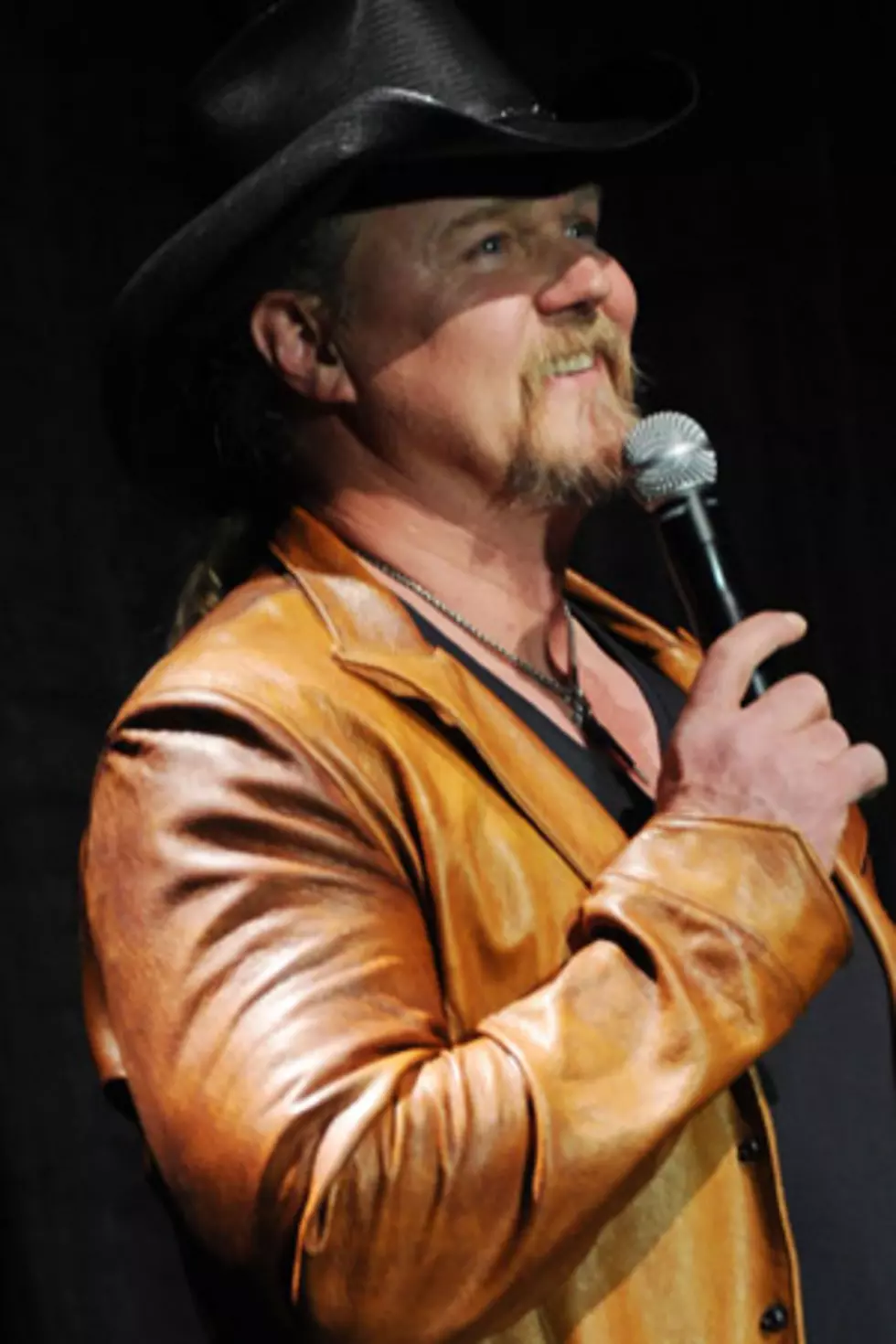 Trace Adkins Is the Proud Owner of a Strawberry-Shaped Guitar