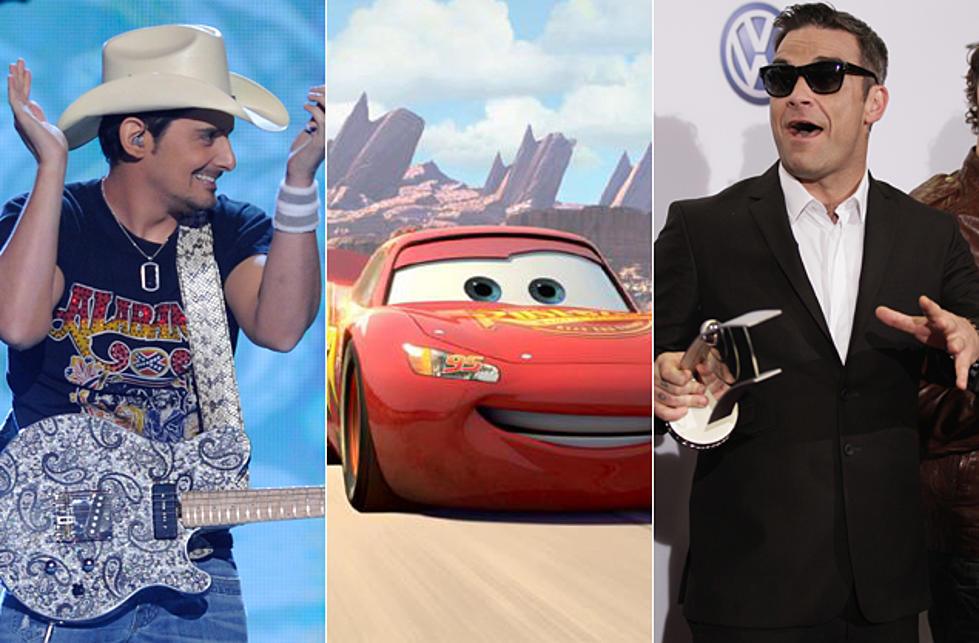 Brad Paisley Leaves His Comfort Zone to Record &#8216;Collision of Worlds&#8217; With Robbie Williams for &#8216;Cars 2&#8242; Soundtrack