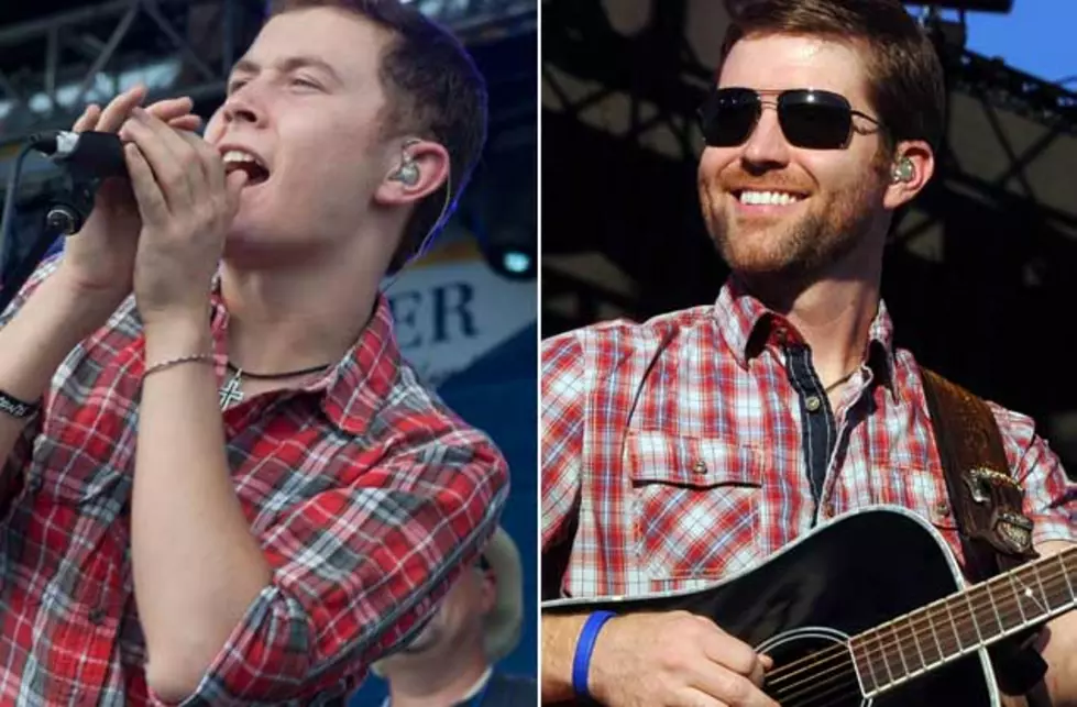 Josh Turner Surprises Scotty McCreery During Hometown Concert