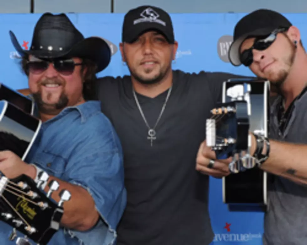 Jason Aldean, Colt Ford and Brantley Gilbert Celebrate Success of ‘Dirt Road Anthem’ in Nashville