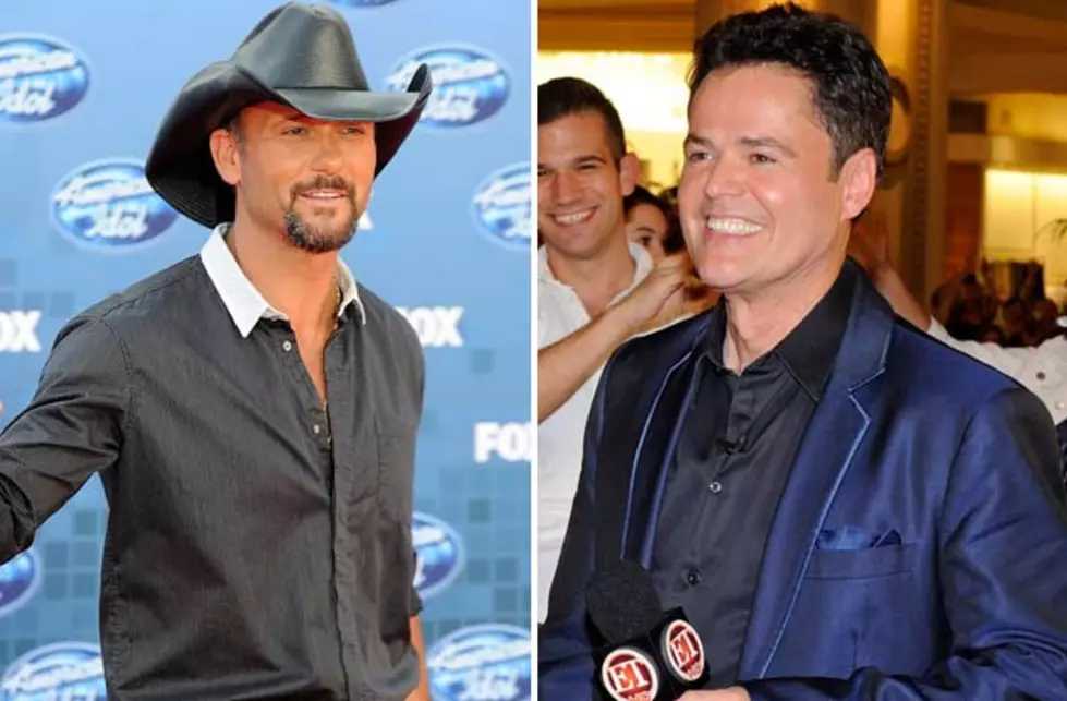 Donny Osmond: &#8216;I Think Tim McGraw Should Do &#8216;Dancing With the Stars&#8221;