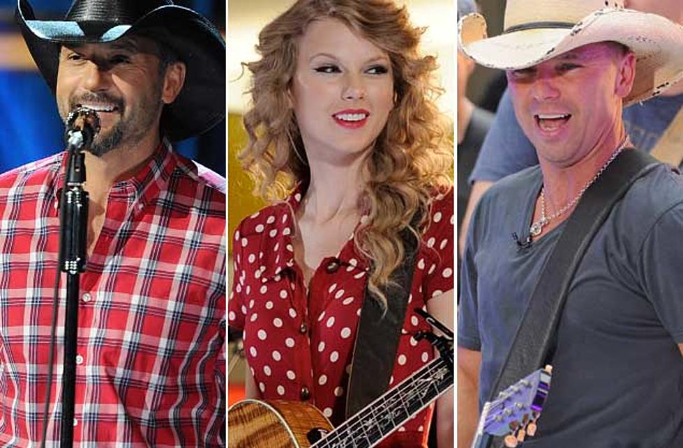 Taylor Swift Performs With Tim McGraw and Kenny Chesney at Nashville Show