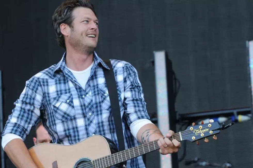 Blake Shelton Spends Another Week at the Top With ‘God Gave Me You’