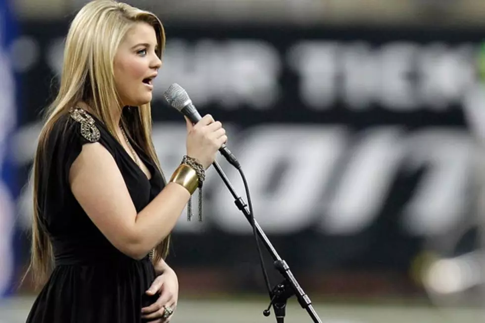 Lauren Alaina Flubs National Anthem at NFL Game