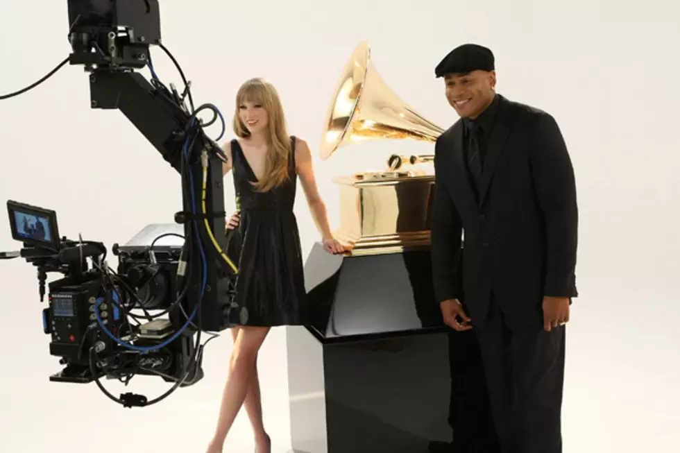 Taylor Swift Joins LL Cool J for 2012 Grammys Promo