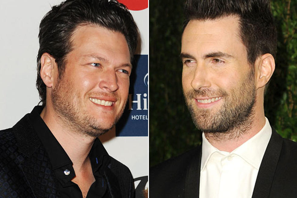 Adam Levine on Fellow &#8216;The Voice&#8217; Coach Blake Shelton: &#8216;I Just Want to See Him Lose&#8217;