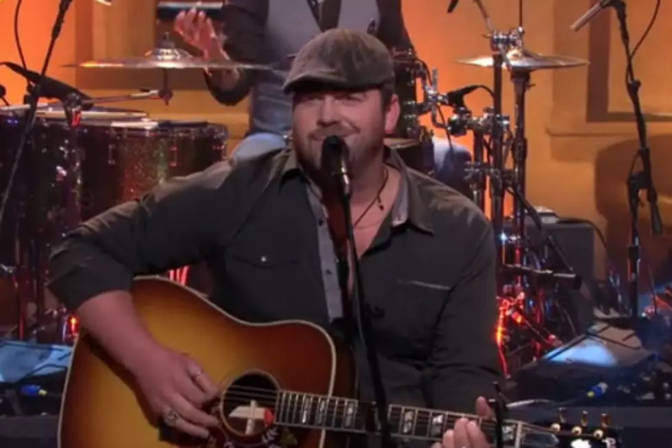 Lee Brice Brings 'A Woman Like You' to 'The Tonight Show' Stage