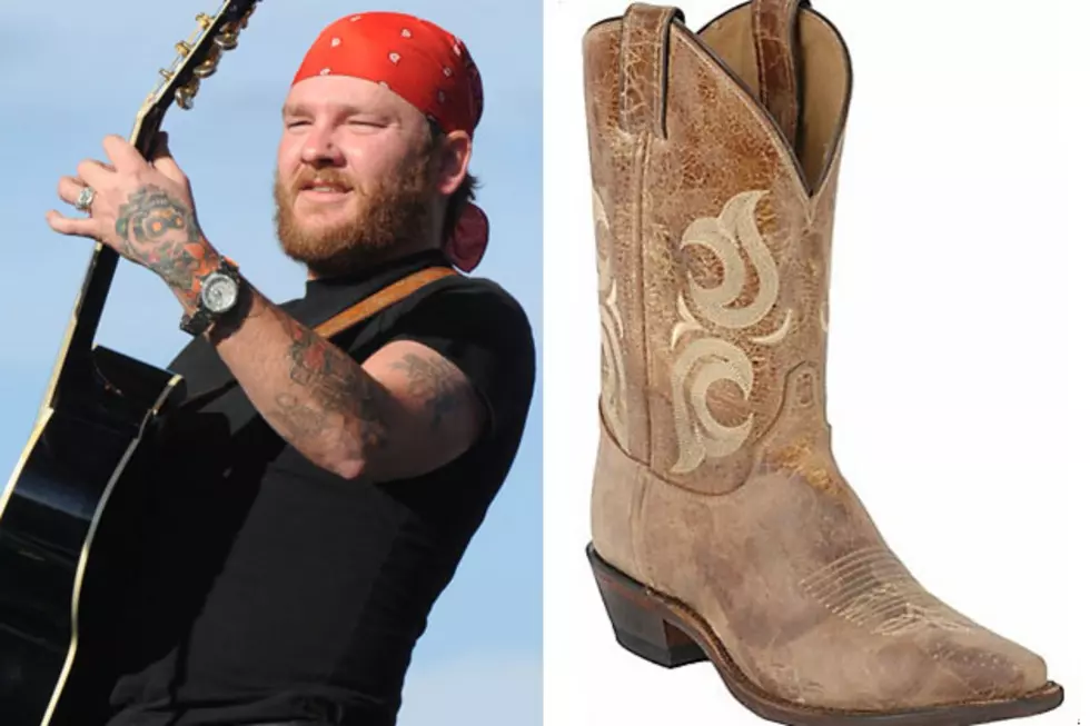 Win a Pair of Justin Boots Autographed by Stoney LaRue