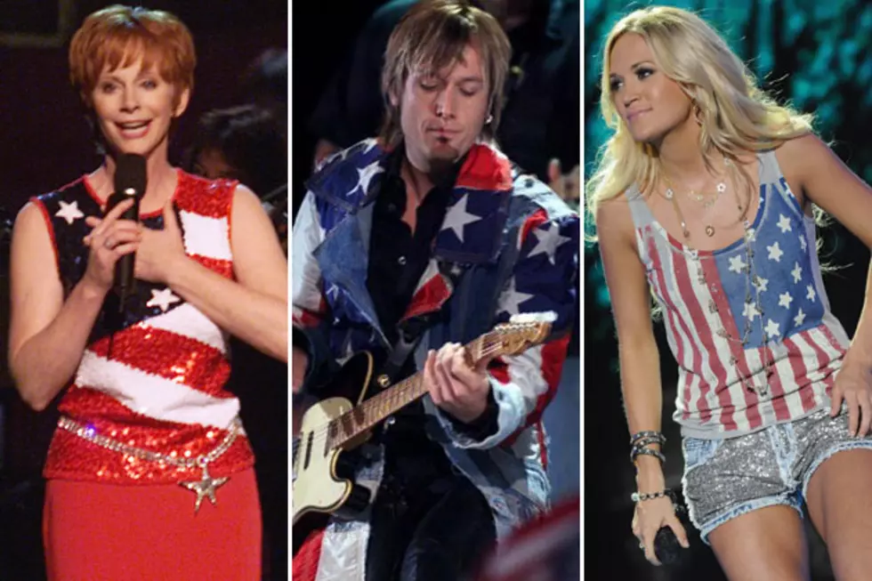 Country Proud: See Artists Wearing the American Flag