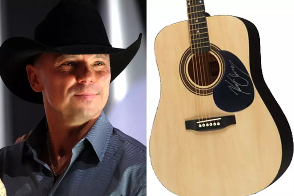 Win an Acoustic Guitar Autographed by Kenny Chesney