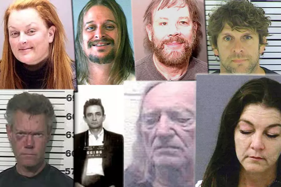 See Country Music’s Most Memorable Mug Shots