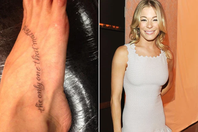 LeAnn Rimes Just Showed Off New Tattoo and Fans Have Feelings