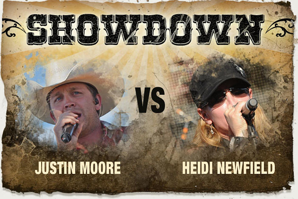 Justin Moore vs. Heidi Newfield &#8211; The Showdown