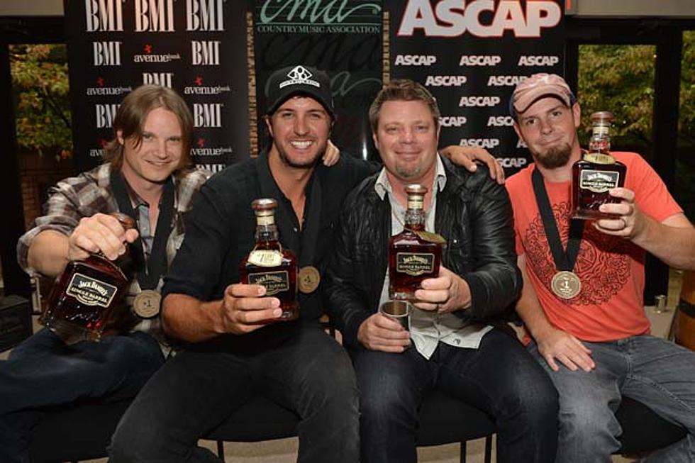 Luke Bryan, &#8216;Drunk on You&#8217; Writers Celebrate Song&#8217;s Success in Nashville