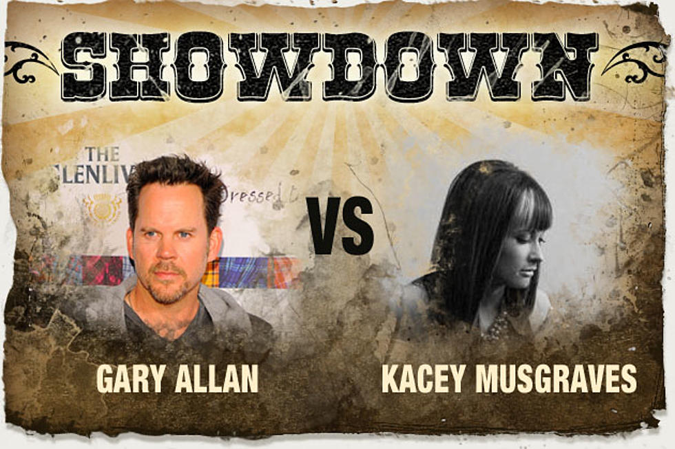 Gary Allan vs. Kacey Musgraves &#8211; The Showdown