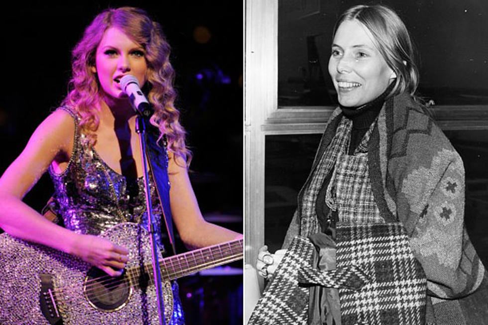 Taylor Swift Spills She’s Not Confirmed to Play Joni Mitchell in ‘Girls Like Us’ Biopic