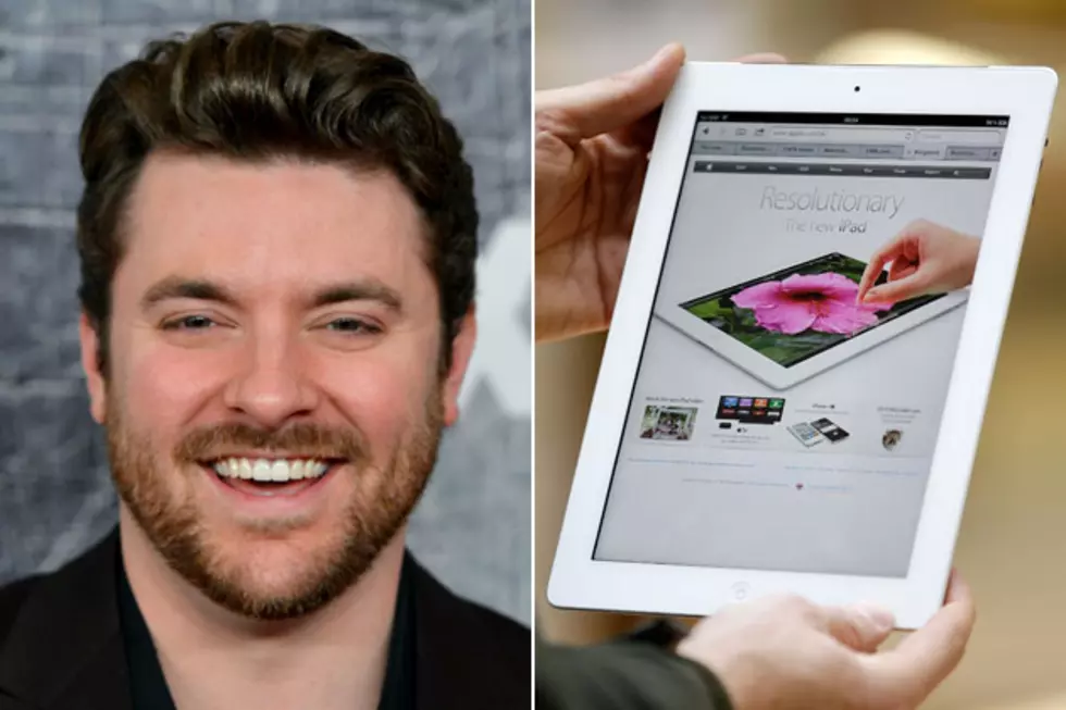 Win an iPad Loaded With Chris Young Music &#8211; 12 Days of Christmas Giveaway