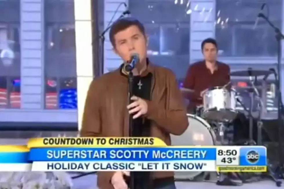 Scotty McCreery Brings Holiday Cheer, Performs &#8216;Let It Snow&#8217; on &#8216;GMA&#8217;