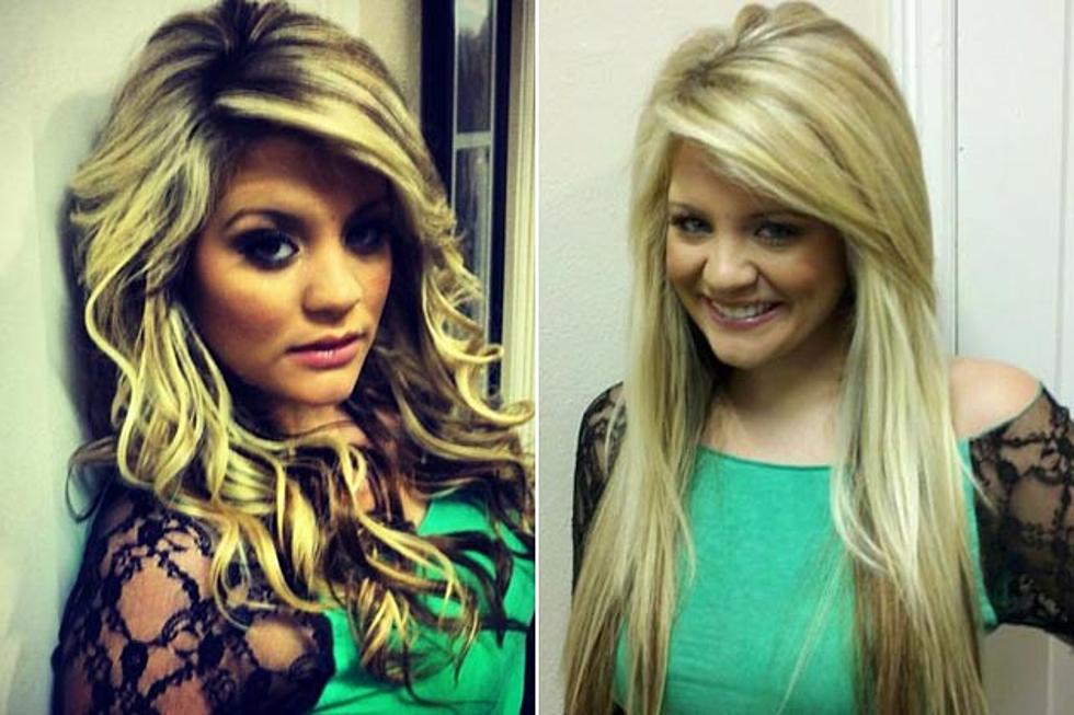 Lauren Alaina Adds Some Glam to Her Look
