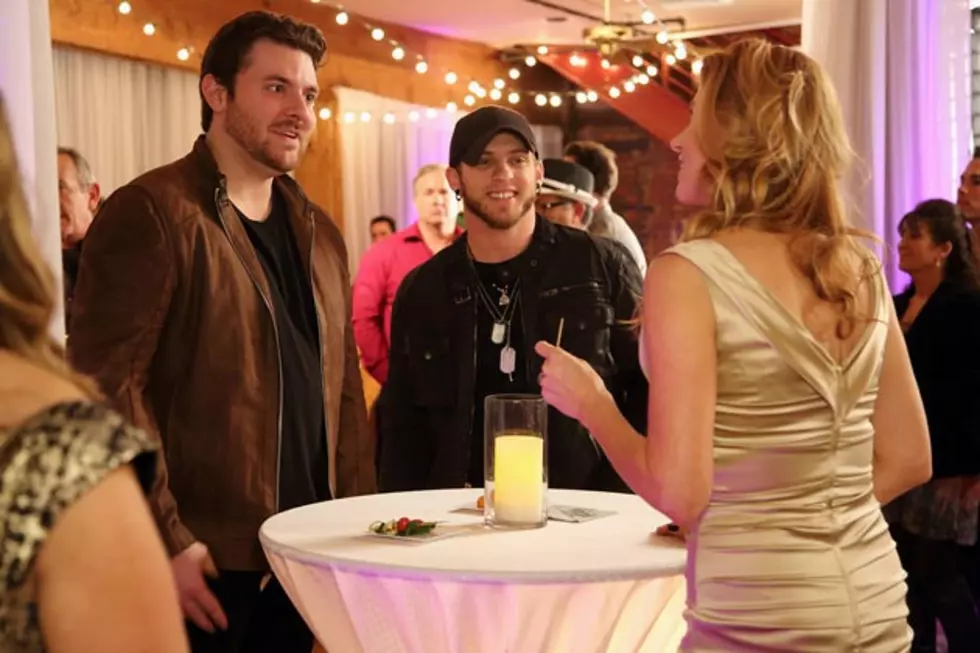 See a Photo of Brantley Gilbert and Chris Young on the Set of &#8216;Nashville&#8217;