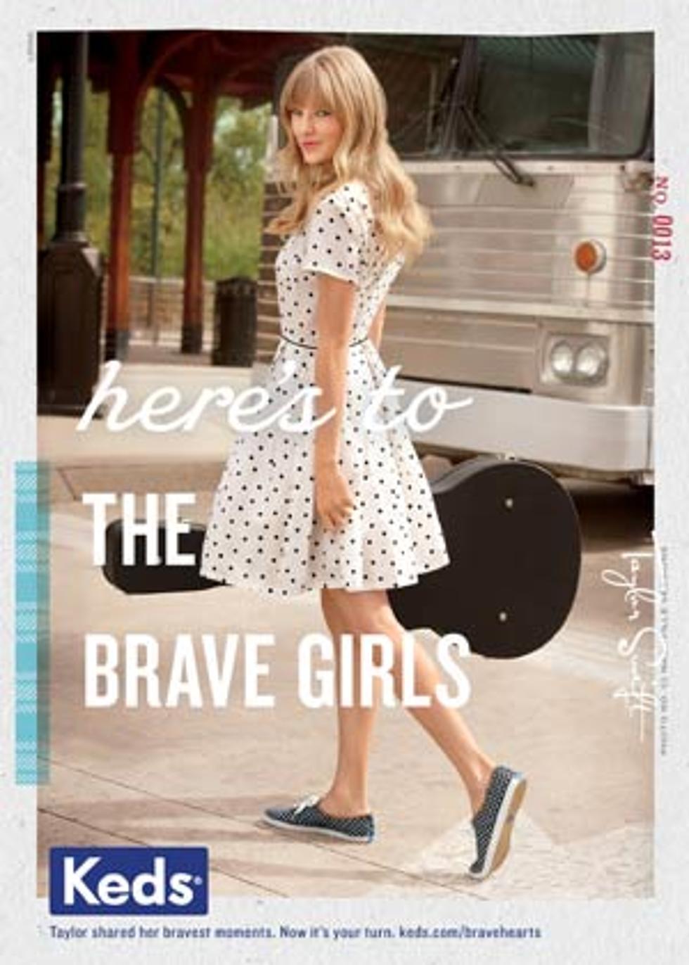 Taylor Swift Inspires Girls Through Keds Bravehearts Campaign