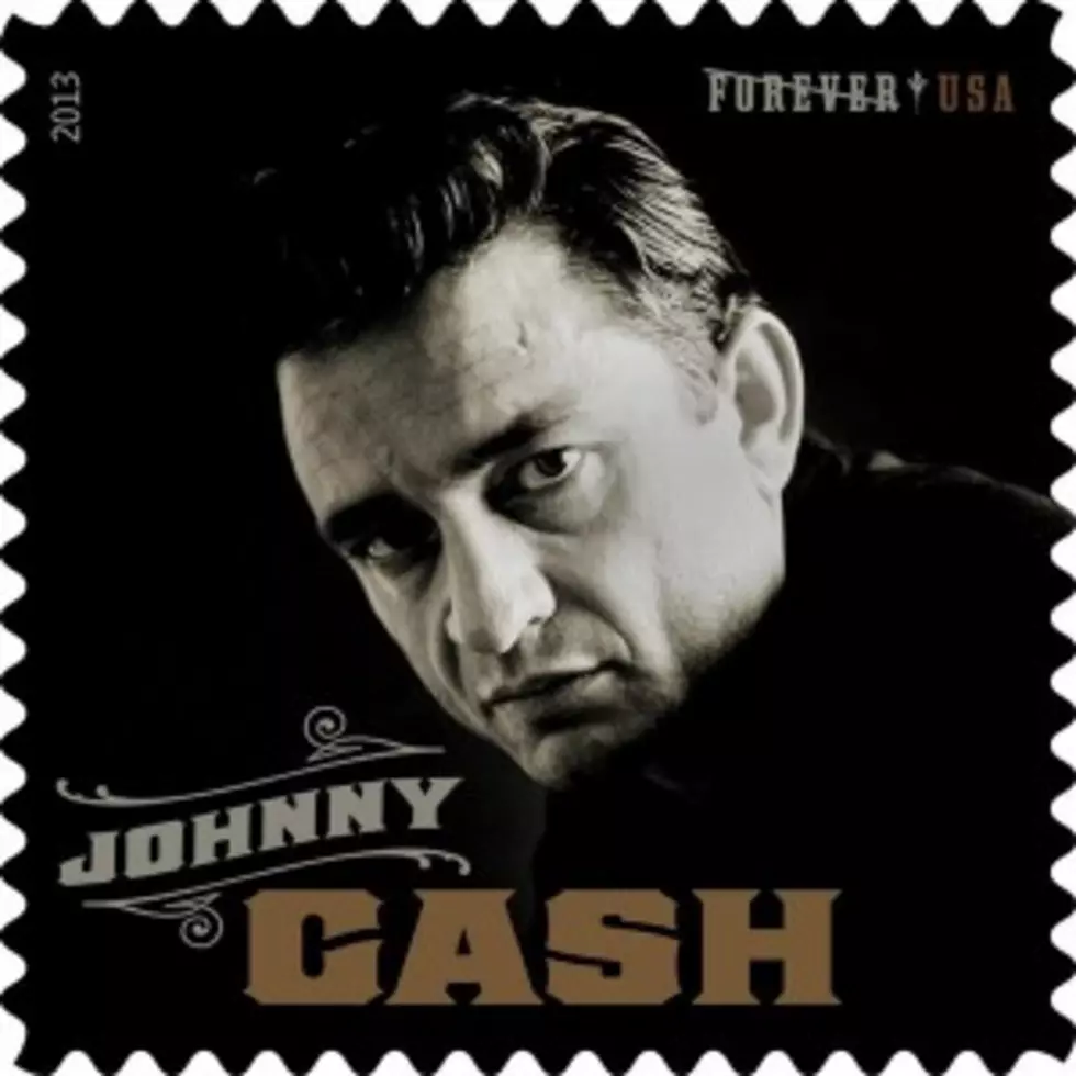 Johnny Cash Gets His Own Postal Stamp