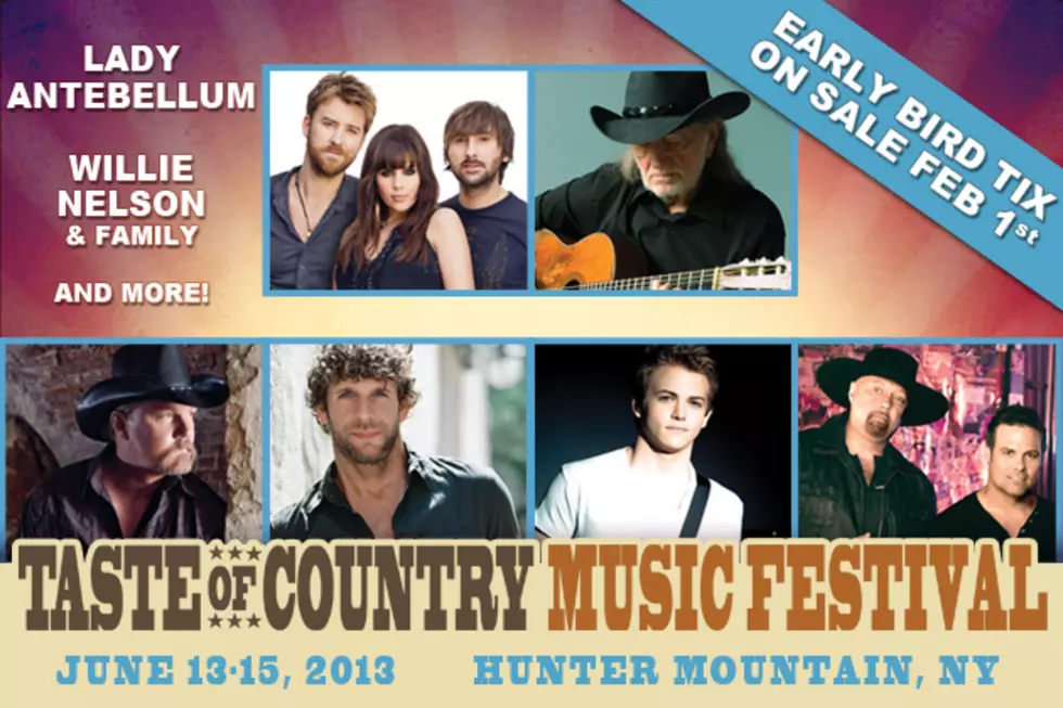 Early Bird Taste of Country Music Festival Tickets Now on Sale!