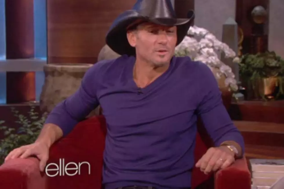 Tim McGraw Goes Commando on ‘Ellen’