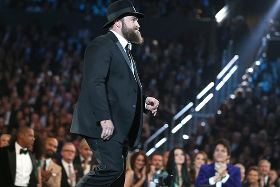 Zac Brown Band Crowd the 2013 Grammys Stage to Accept Best Country Album