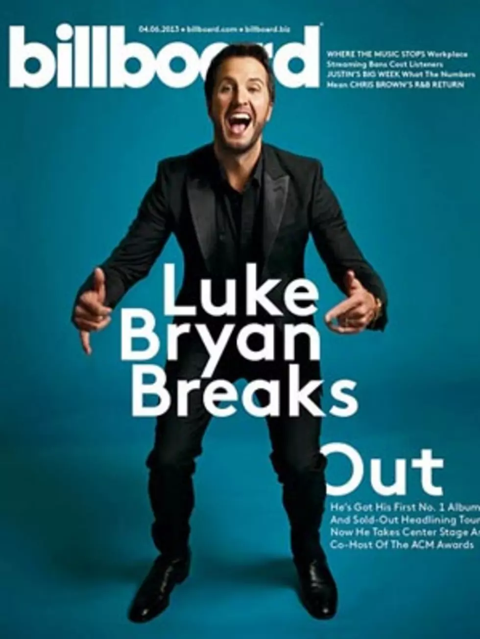 Luke Bryan Covers Billboard, Reveals His Biggest Dream