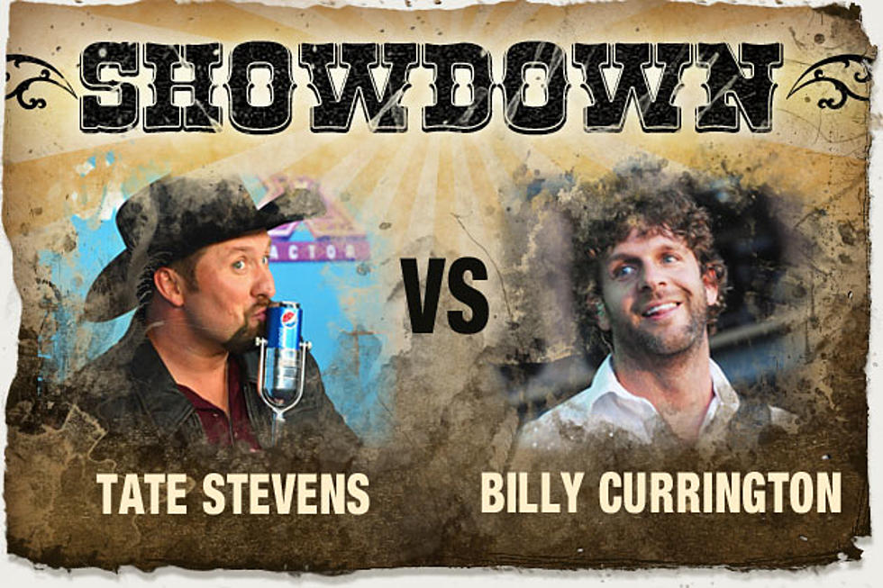 Tate Stevens vs. Billy Currington &#8211; The Showdown