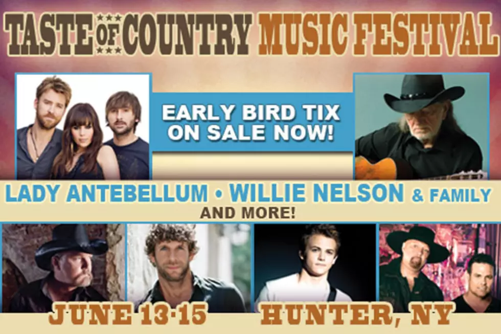 Early Bird Taste of Country Music Festival Tickets Nearly Sold Out