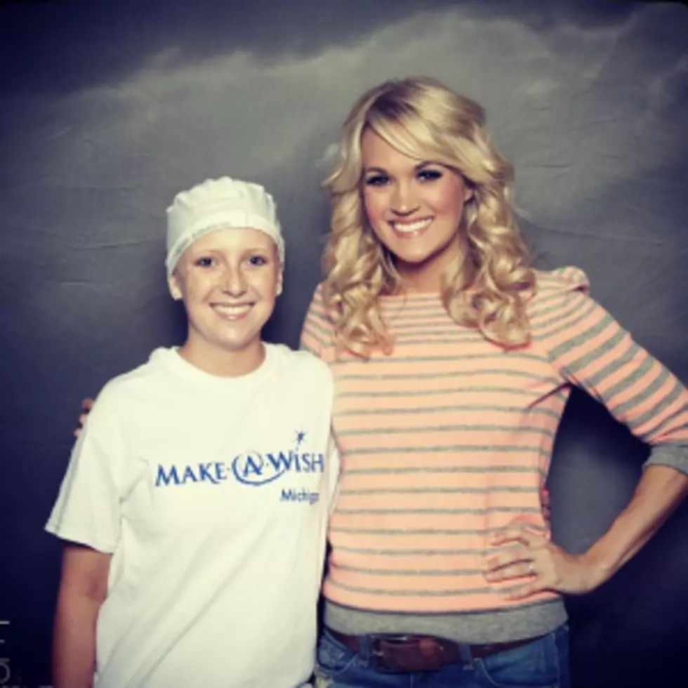 Carrie Underwood Makes Wish Come True for Teen With Brain Tumor