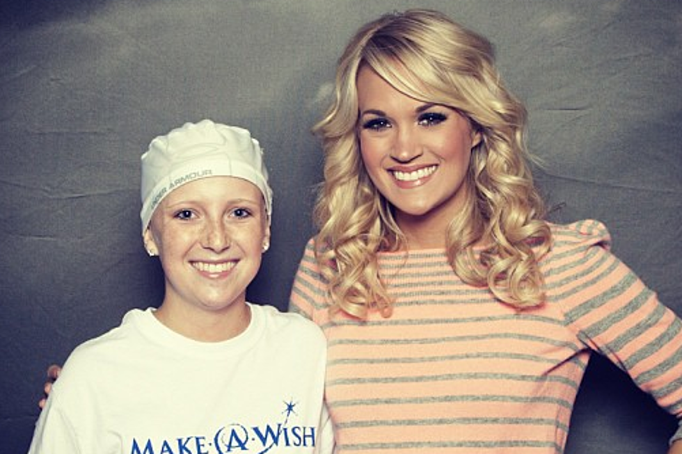 Carrie Underwood Makes Wish Come True for Teen With Brain Tumor
