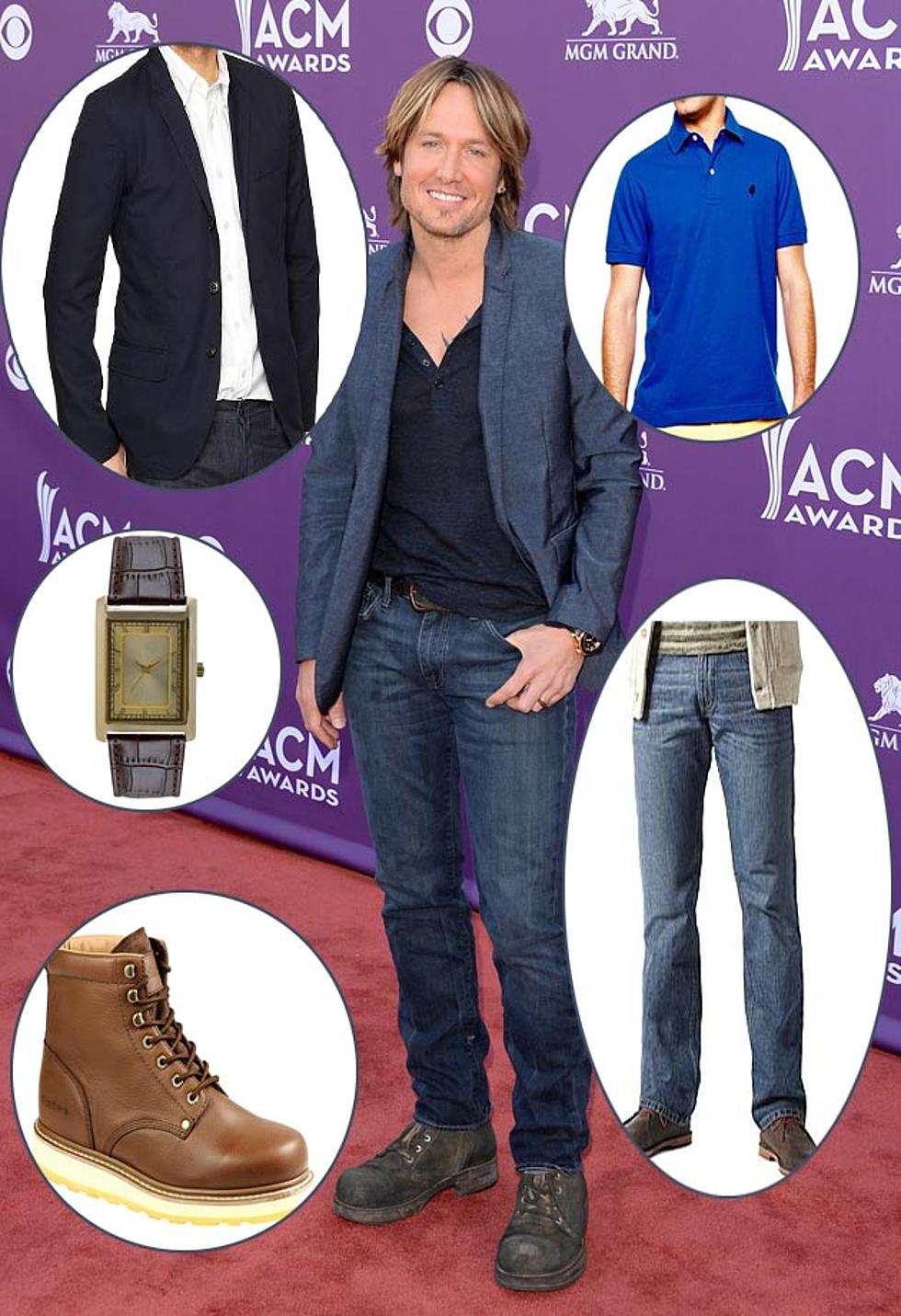 Keith Urban Dresses Up Denim With a Blazer and Boots – Get the Look