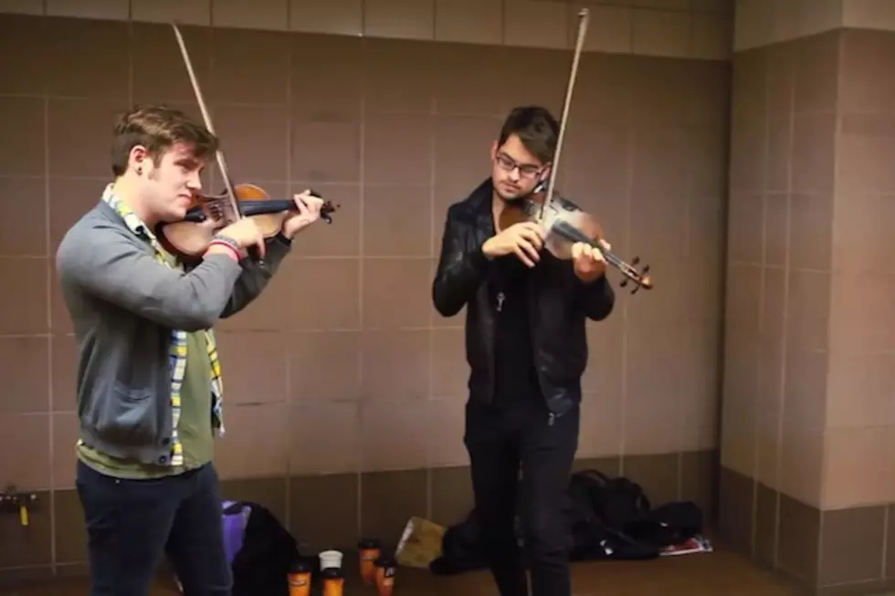 Subway Duo Deliver Viral Taylor Swift ‘I Knew You Were Trouble’ Violin Cover