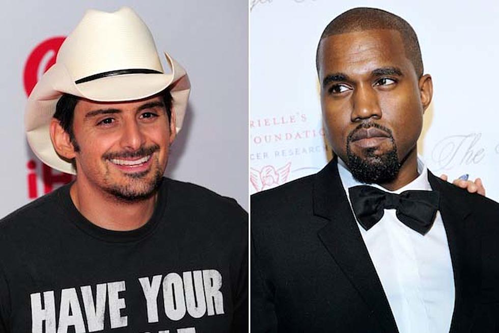 Brad Paisley Would Like to Collaborate With Kanye West&#8230; Maybe