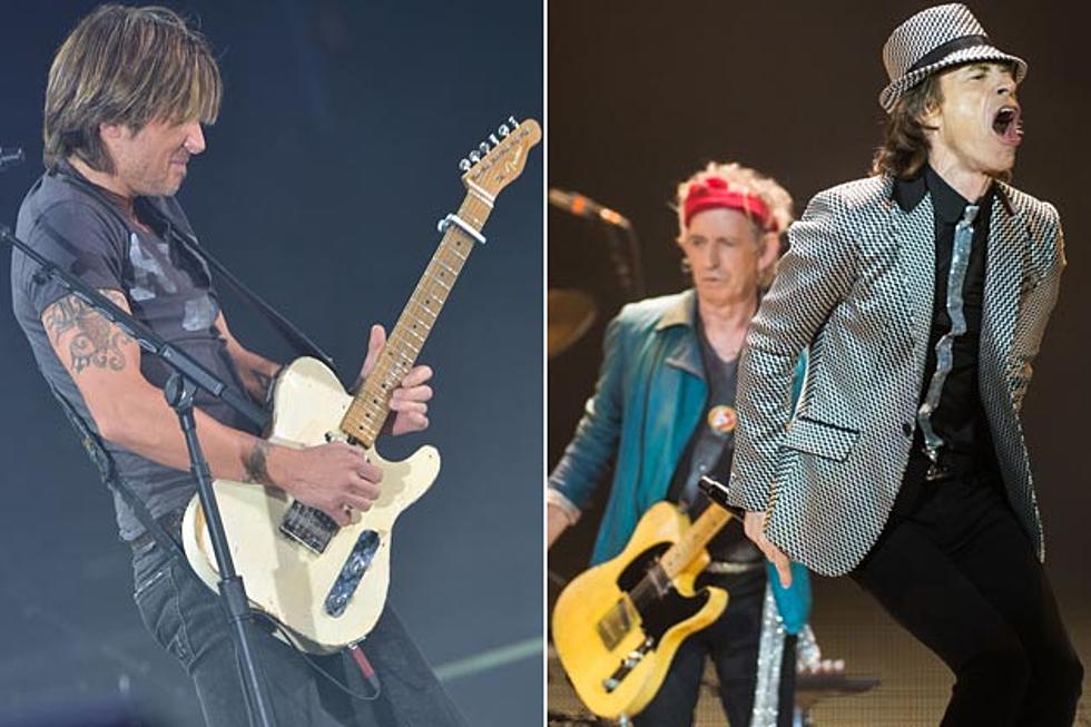 Keith Urban Joins The Rolling Stones Onstage in Los Angeles