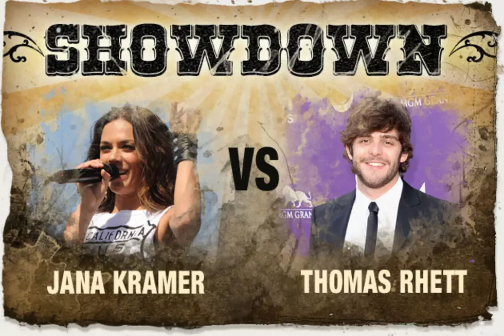 Jana Kramer vs. Thomas Rhett &#8211; The Showdown