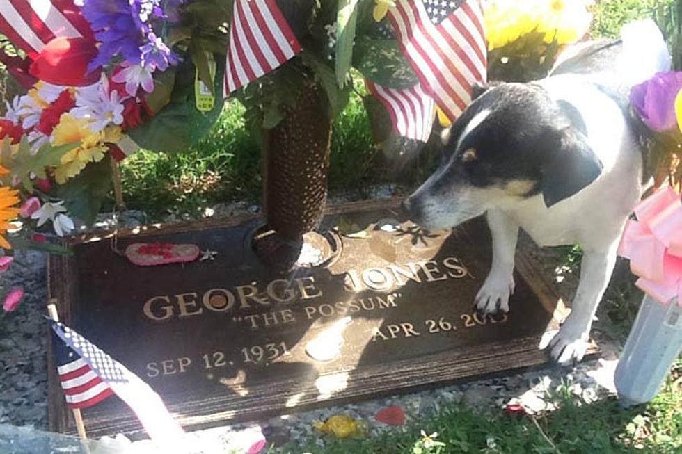 George Jones&#8217; Grave Gets Special Visitor